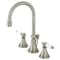 Kingston Brass KS2988BPL Bel Air Widespread Bathroom Faucet W/ Brass Pop-Up, Nickel KS2988BPL - alternate 1